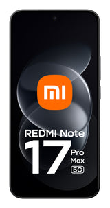 Xiaomi REDMI Note 17 Pro Max 5G 17,4 cm (6.83") Dual SIM 8 GB 256 GB 9210 mAh Sort