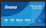 iiyama TE6515A-B1AG skilte display Interaktivt fladpanel 163,8 cm (64.5") Wi-Fi 550 cd/m² 4K Ultra HD Sort Berøringsskærm Indbygget processer Android