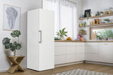 Gorenje Fritstående fryseskab med stor kapacitet til daglig opbevaring. Multiflow 360° sikrer jævn køling, mens NoFrost eliminerer behovet for afrimning. Fast Freeze nedfryser hurtigt nyindsatte madvarer og hjælper med at bevare kvaliteten.