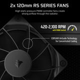 Corsair Nautilus 240 RS Bundkort Alt-i-en væskekøler Sort