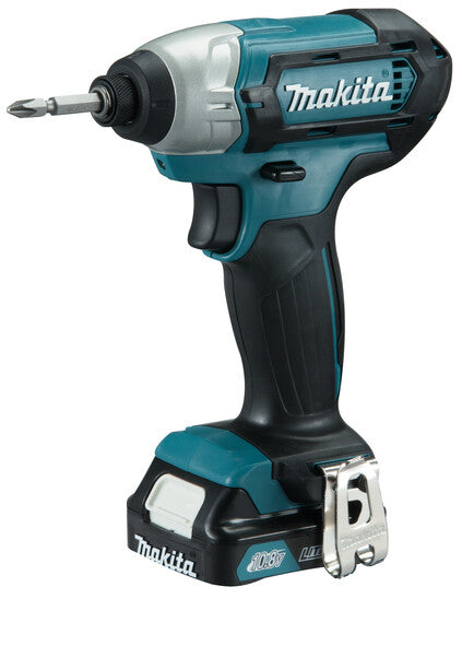 Makita TD110DSMJ elektrisk skiftenøgle 1/4" 2600 rpm 110 Nm Sort, Turkis 10,8 V