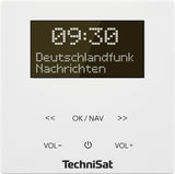 TechniSat DIGITRADIO UP 55 Vægmonteret Analog & digital Hvid