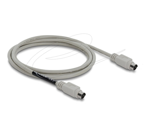 DeLOCK 87235 PS/2-kabel 1,8 m 6-p Mini-DIN Beige