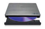 Hitachi-LG Slim Portable DVD-Writer optisk diskdrev DVD±RW Sølv
