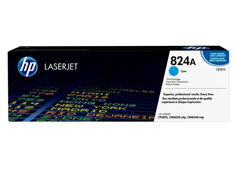 HP 824A Cyan LaserJet Image-tromle