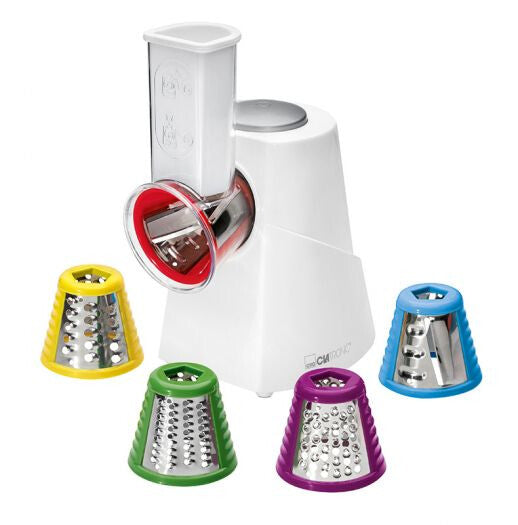 Clatronic ME 3604 Elektriske rivejern og spiralizer Elektrisk rivejern Hvid