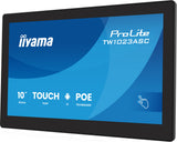 iiyama TW1023ASC-B3P skilte display Kiosk design 25,6 cm (10.1") Wi-Fi 385 cd/m² WXGA Sort Berøringsskærm Indbygget processer Android 24/7