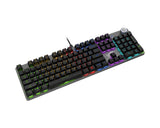 MSI FORGE GK320 RED tastatur Spil USB Sort