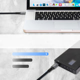Wozinsky 5907769376726 USB-kabel USB4 Gen 2x2 2 m USB C 40 Gbit/sek. 240 W Sort