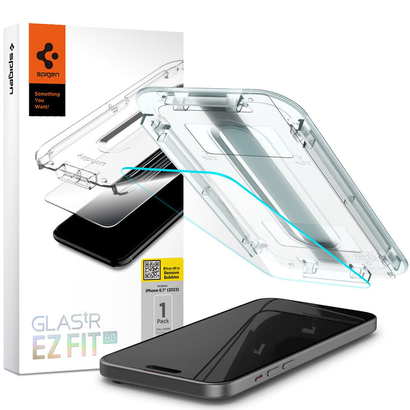 Spigen Glas.tR EZ Fit HD Klar skærmbeskytter Apple 1 stk