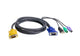 ATEN 2L-5302UP KVM-kabel Sort 1,8 m