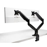 Kensington SmartFit One-Touch-arm til to skærme, som kan justeres i højden