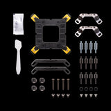 GAMDIAS AURA GL120 Processor Væskekølingssæt 12 cm Sort 1 stk