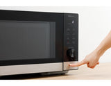 Panasonic NN-SD38QSEPG mikrobølgeovn Sort, Rustfrit stål Solo mikroovn Bordplade 29 L 1000 W