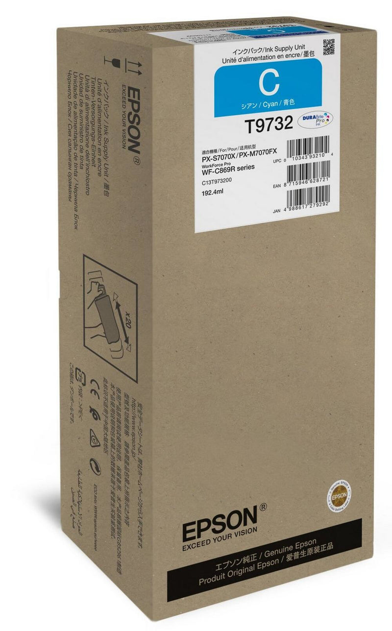 Epson C13T97320N blækpatron 1 stk Original Blå