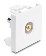 DeLOCK Easy 45 RCA - RCA Gul, Hvid