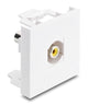 DeLOCK Easy 45 RCA - RCA Gul, Hvid