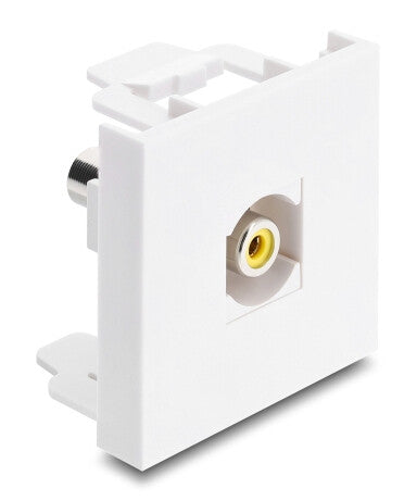 DeLOCK Easy 45 RCA - RCA Gul, Hvid