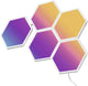 Govee RGBIC Glide Hexa Light Panels 5 pcs Intelligent væglampe Wi-Fi/Bluetooth