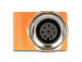 DeLOCK 60618 kabel kønsskifter M12 RJ45 Orange