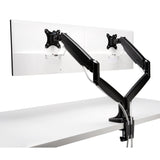 Kensington SmartFit One-Touch-arm til to skærme, som kan justeres i højden