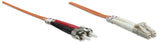 Intellinet 2m LC/ST InfiniBand og fiberoptisk kabel Orange