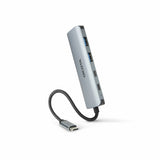 DICOTA D32061 interface hub USB Type-C 10000 Mbit/s Sølv