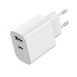 Gembird TA-UC-2AC12-01 oplader til mobil enhed Smartphone, SmartWatch, Tablet Hvid Vekselstrøm Indendørs