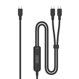 Digitus AK-300170-018-S USB-kabel USB 2.0 1,8 m USB C 2 x USB C 0,48 Gbit/sek. 140 W Sort
