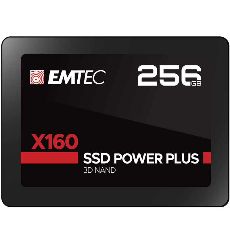 Emtec X160 256 GB 2.5" Serial ATA III QLC 3D NAND