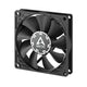 ARCTIC P8 Slim PWM PST Computerkabinet Ventilator 8 cm Sort 1 stk