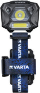 Varta WORK FLEX MOTION SENSOR H20 Sort, Blå Hovedbånd lommelygte LED