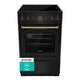 Gorenje GECS5B70CLB Fritstående komfur Elektrisk Keramisk Sort