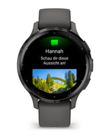 Garmin Venu 3S 3,05 cm (1.2") AMOLED 41 mm Digital 390 x 390 pixel Berøringsskærm Grå Wi-Fi GPS (satellit)