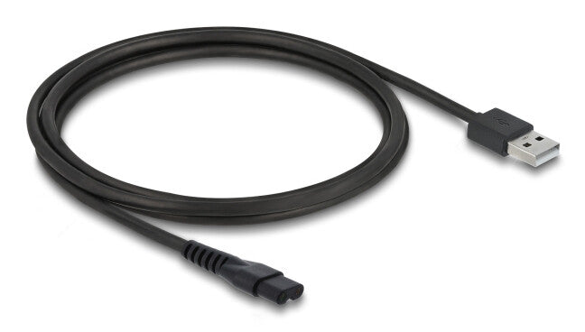 DeLOCK 90986 el-ledning Sort 1,2 m USB A 2-polet