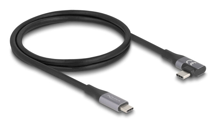 DeLOCK 81131 USB-kabel 1 m USB C 40 Gbit/sek. 240 W Sort