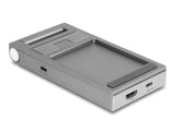 DeLOCK 88199 dockingstation Ledningsført USB 3.2 Gen 1 (3.1 Gen 1) Type-C Grå