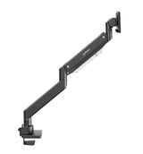 Manhattan 462594 skærmbeslag og -stativer 144,8 cm (57") Skrivebord Sort