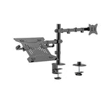 Gembird MA-DA-03 skærmbeslag og -stativer 81,3 cm (32") Skrivebord Sort