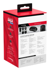 HyperX Pulsefire Saga Pro Wireless Gaming Mouse (sort)