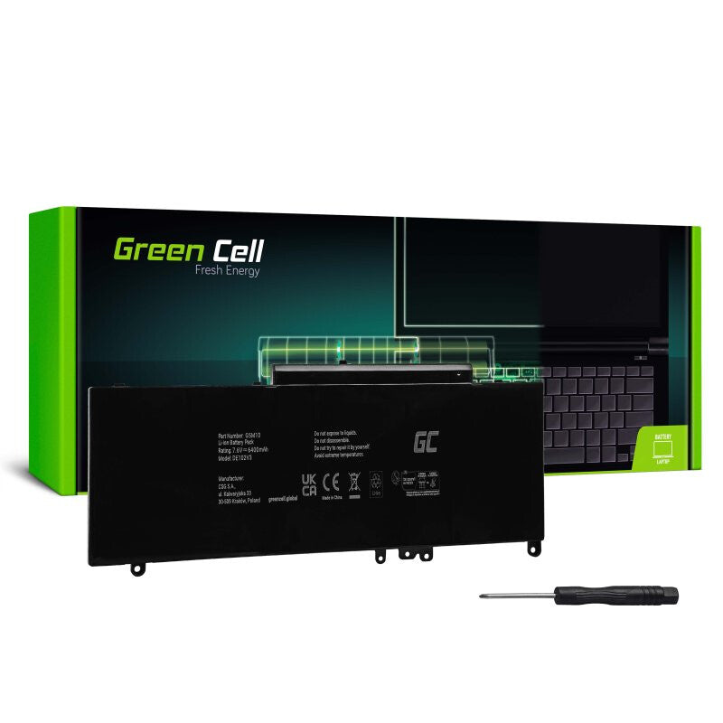 Green Cell DE102V3 laptop reservedel Batteri