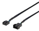 Deltaco SSI-64 el-ledning Sort 0,3 m 4-pin PWM