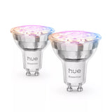 Philips Hue White and Color ambiance Essential GU10 - spots - 345 lm - 4,7 W - 2-pak