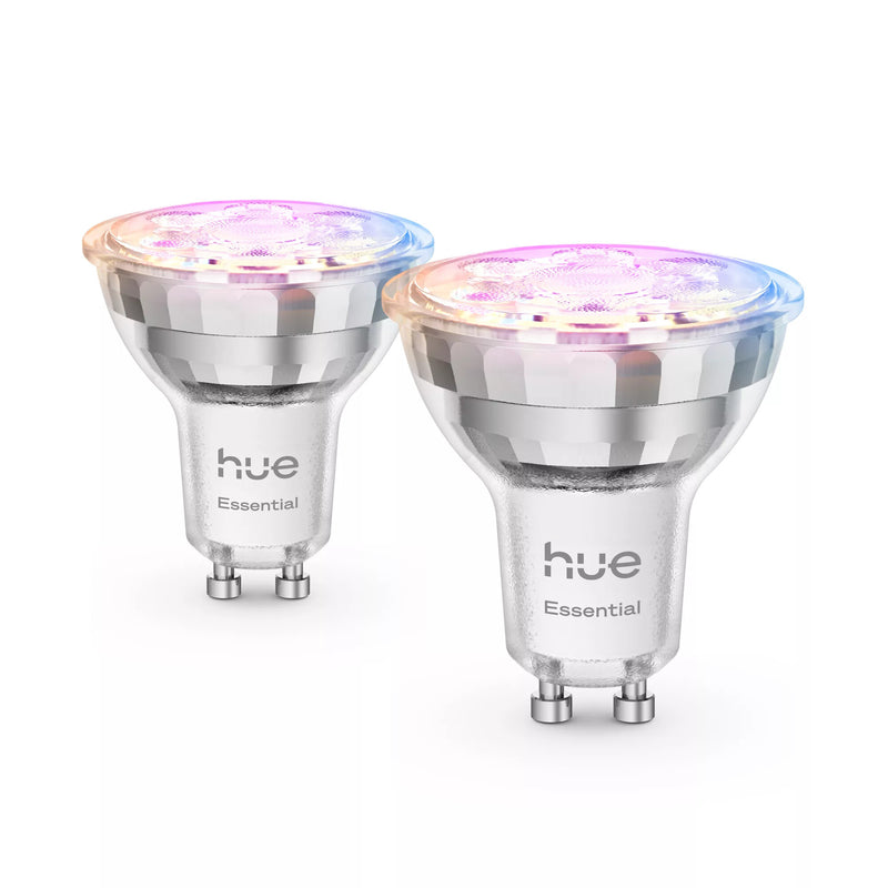 Philips Hue White and Color ambiance Essential GU10 - spots - 345 lm - 4,7 W - 2-pak