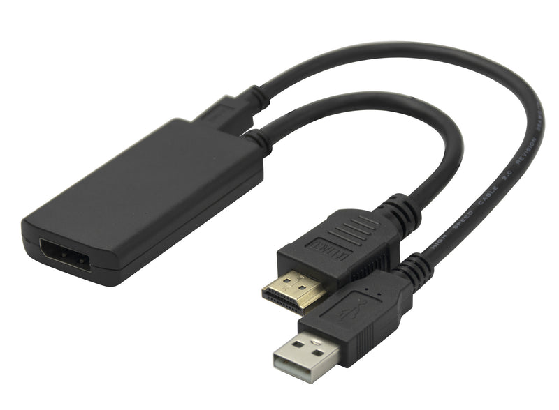 Deltaco HDMI - DisplayPort adapter, 4K/60Hz