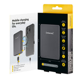Intenso MW10000 Lithium polymer (LiPo) 10000 mAh Trådløs opladning Grå