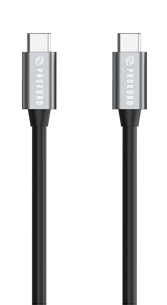 Prokord PC-CH03 USB-kabel USB 3.2 Gen 2 (3.1 Gen 2) 1 m USB C Sort