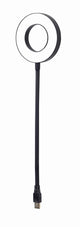 Gembird NL-LEDRING-01 USB gadget Sort, Hvid Lampe