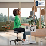 Leitz Ergo Active arbejdsstol med hjul og balance komfortsæde