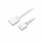 Sharkoon Shark Blades PWM Computerkabinet Ventilator 12 cm Hvid 1 stk